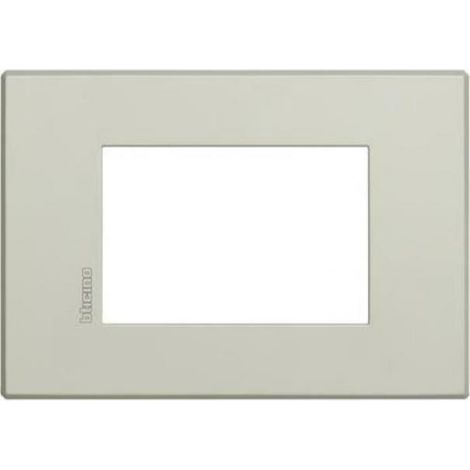 Bticino axolute air placca 3 moduli colore sabbia hw4803sb