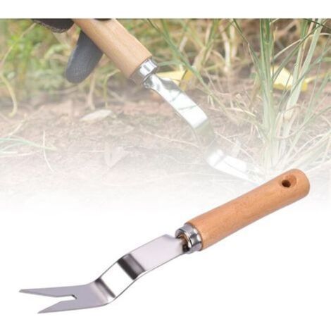 Jardinière Manuelle, Désherbeur Manuel Outil Gouge de Désherbage en Acier Inoxydable, Pelle Jardinage Arrache Pissenlit(1 Pcs) (1/5)