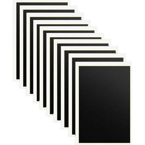 Papier de Marquage Gravure Laser, 10 PièCes Couleur Laser pour Graveur 15,4 X 10,6 Pouces Noir CéRamique Verre MéTallique (1/5)
