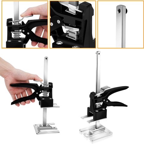 TolleTour Handwerkzeugheber Arm Plattenheber Arbeitssparender Multifunktionsheber Höhenverstellung Hebevorrichtung Bis 240Kg 2X (1/5)