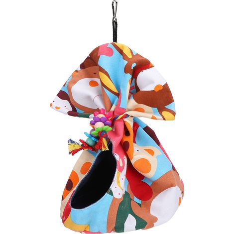 Mini hamac suspendu en toile pour perroquet, accessoire de cage (1/5)