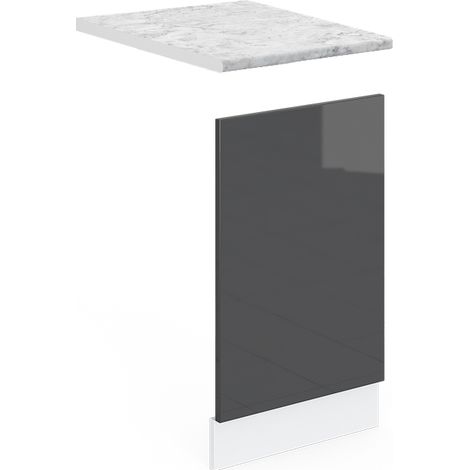 Pannello frontale R-Line, Antracite, 45 cm , PL Marmo, Vicco (1/5)