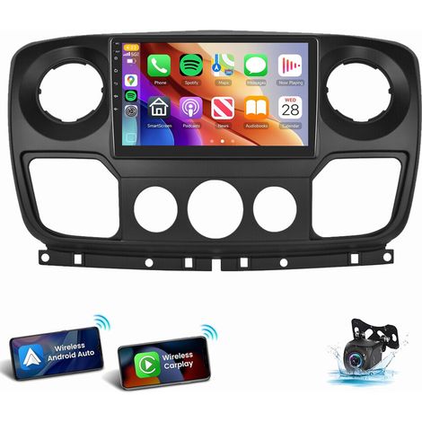 Android 15 Pour Renault Master 3 Opel Movano B Nissan NV400 Autoradio GPS RDS 2+64G CAM (1/5)