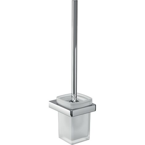 Escobillero emco trend, de pared, cristal satinado, mango de (1/4)