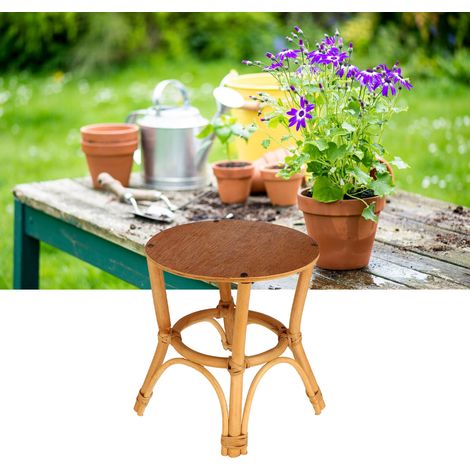 Blumenständer aus Holz, Blumenständer im skandinavischen Stil, Blumentopfständer, Efeututenständer für Balkon/Zimmern (1/5)