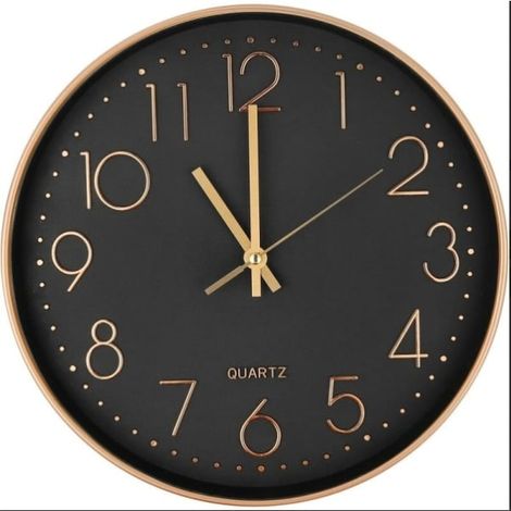 Horloge murale silencieuse pour salon, simple, tendance et moderne.