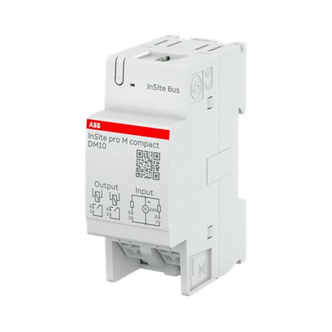 DM10 InSite pro M compact 2 Entrées Logiques 2 Sorties Logiques 2CCG000247R0001 ABB G150815