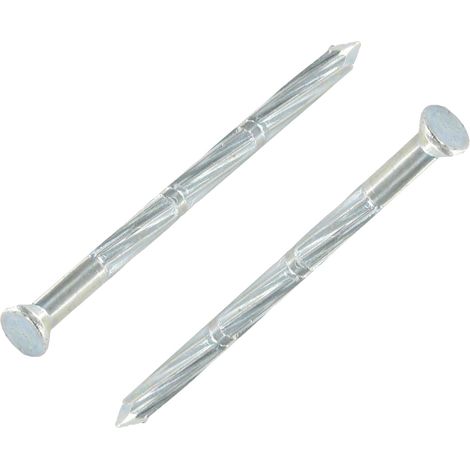 Pointes – Clous Béton Strié Galvanisées – Ø 3,5 x L 50 mm – Boite 1 kg (1/4)