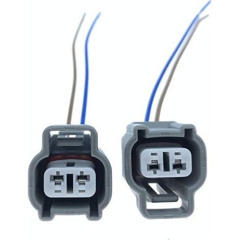 Compatible avec les connecteurs de moteur d'essuie-glace et de lave-glace des Honda Accord, Civic, Inspire, Envix, Fit, Vezel et Crider -- JB2279-2P