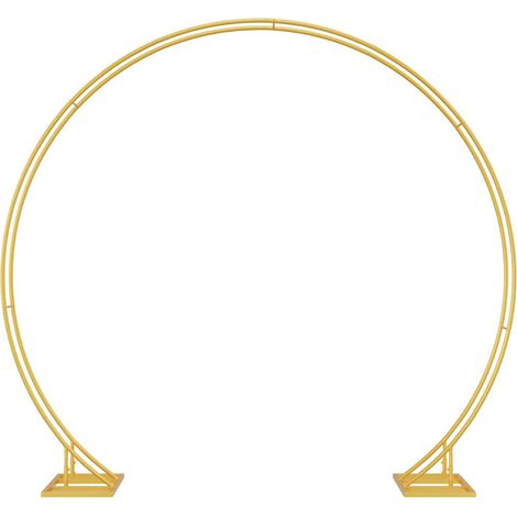 Maison Exclusive - Arco Nuziale Oro 220 x 45 x 200 cm Acciaio (1/5)