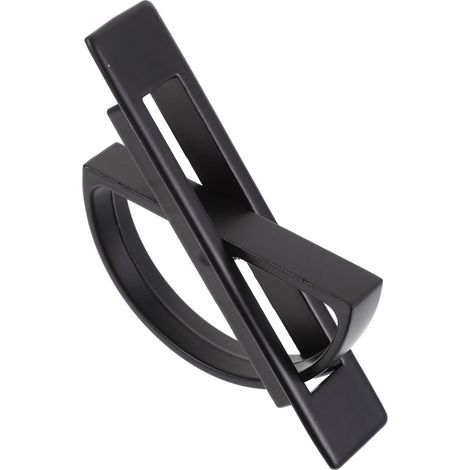 Maniglia a incasso Tatami Maniglie nascoste pratiche in lega di zinco Pulsante da pavimento a incasso (nero) (1/5)
