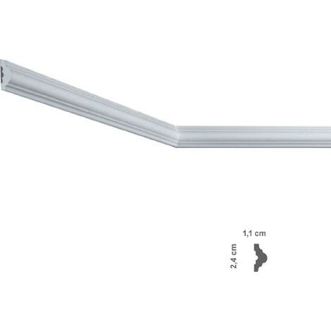CORNICE DECORATIVA PER SOFFITTO mod. I803 - mm 11 x  24