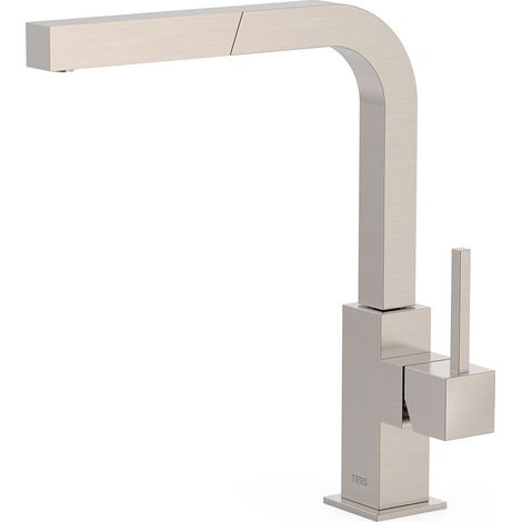 GRIFO MONOMANDO CON CAÑO EXTRAÍBLE PARA COCINA CON