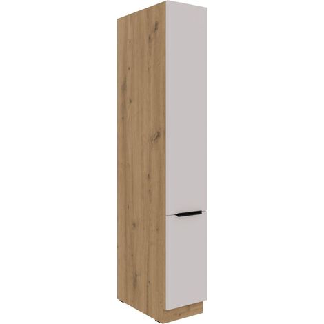 Küchen Apothekerschrank 30 cm SOLANO Kaschmir Küchenzeile Küchenblock Küche (1/5)