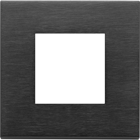 VIMAR - 22642.13 Placca 2M nero spazzolato