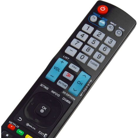 Die Fernbedienung AKB72914209 ist für den LCD-Fernseher LG 32LD560 32LE5510 32LE7500 geeignet.