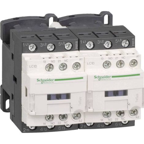 [GEBRAUCHT] B-Ware Schneider Electric Wendeschützkombination LC2D09B7 3p+1S+1Ö 24V 50/60Hz (1/2)
