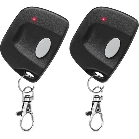 2PCS, 300 MHz Multicode Linear Garage Door Opener Remote Control with Key Fob DIP Switch, Replacement for 3089, 3060, 3070, 308911, MCS308911, MCS306010, MCS307010 Door Clicker (1/5)