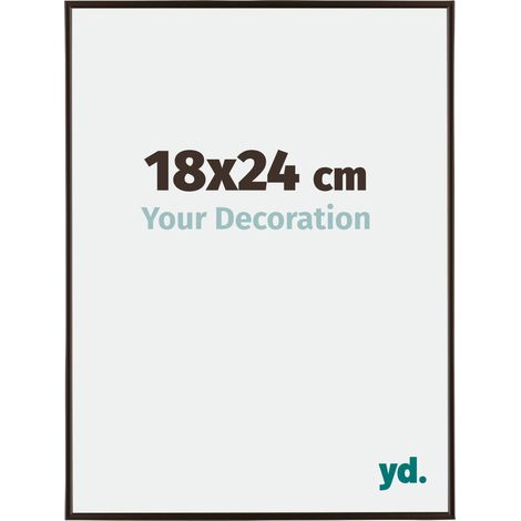 yd. - Cadre photo 18x24 - Anthracite - Plastique - Evry