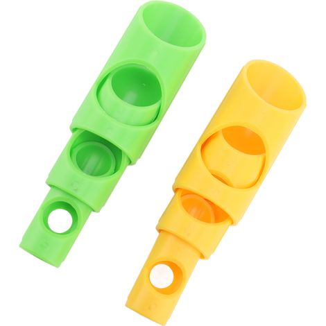 Ensemble de 6 outils de coupe pour tuyaux en mousse, gabarit de coupe pour tuyaux en plastique, outil de coupe pour gaines isolantes à usage domestique, industriel et professionnel (1/5)
