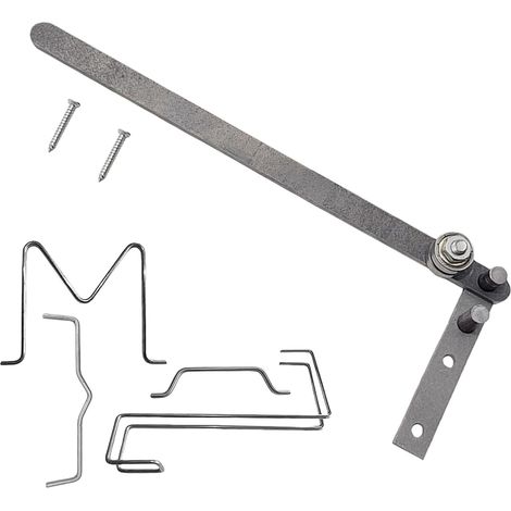 Manuelle Drahtbiegemaschine für 1-5 mm Draht, Biegewinkel 0-180°, robustes Biegegerät für Stahl, Kupfer, Aluminium und Eisen, präzises Falten und Biegen für Werkstatt und Heimwerker (1/5)