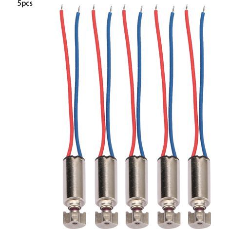 kernlose Vibrationsmotoren für Mobiltelefone, 3 V DC, Abmessungen 11,2 x 3,2 mm, 5er-Packung (1/5)
