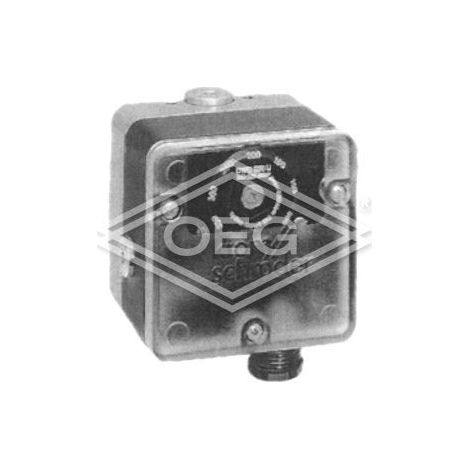 Pressostat Kromschröder DG 10 U-6 avec fiche mâle d'appareils