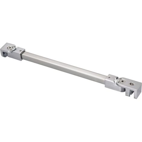 Barre De Renfort Pour Porte De Douche En Acier Inoxydable, 50 Cm, Pour Panneau De Verre Sans Cadre De 6Mm À 10Mm D’Épaisseur (1/5)