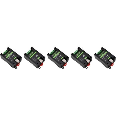 Lot de 5 Waveshare USB pour RS485/422 Rail-Type Industrial Isolated Convertisseur FT232/SP485 Chip FT232RNL 300Bps-3Mbps USB Convertisseur (1/5)