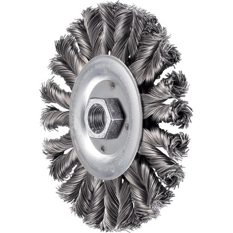 PFERD POS COMBITWIST Rundbürste gezopft RBG HD Ø 125x12 mm M14 Stahl-Draht-Ø 0,50mm Winkelschleifer (1/3)