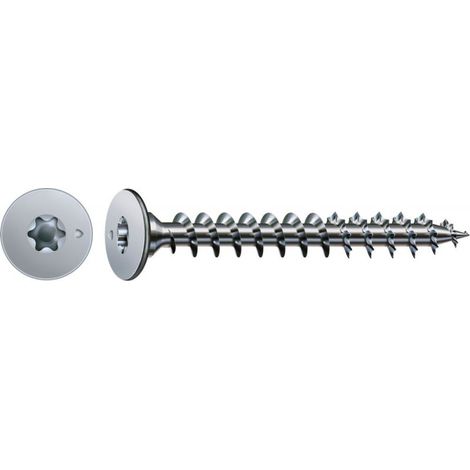 SPAX Tête disque plate pour panneau arrière, 3,0 x 20 mm, 75 unités, filetage total, tête ronde large plate, T-STAR plus T10, 4CUT, WIROX - 4151010300202