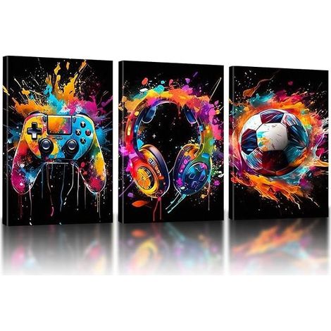 Gaming Football Wall Decoration Frame (1/5)