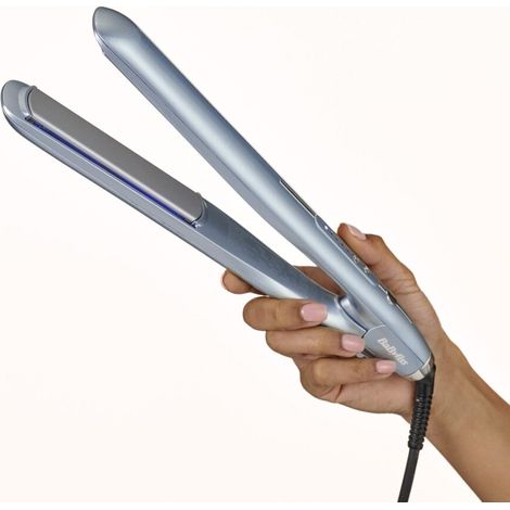 BaByliss Hydro-Fusion Straightener for Professional Straightening and Frizz-Free Hair with a Radiant Shine