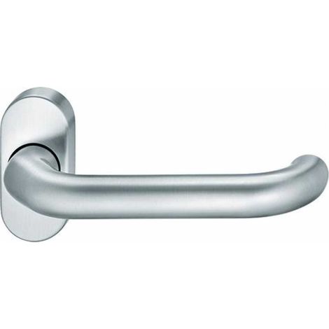 Profiltür-Drückerlochteil 06 1146 Alu.0105 ov.8mm gekr.FSB (1/5)