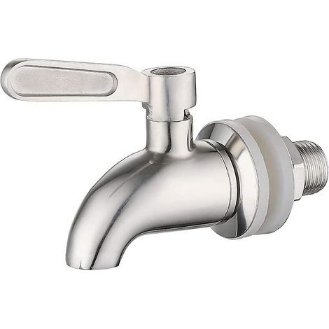 Distributeur d'eau du robinet rotatif en acier inoxydable 304 – Pour vin, bière, jus de fruit – Diamètre 16mm – Résiste à 50 millions de retournements (1/4)