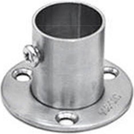 Embout de douille de type H pour tringles de penderie, compatible avec les tringles de penderie de 16 mm. (1/5)