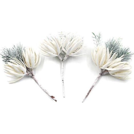 Künstlicher Blumenstrauß, bestehend aus 6 Teilen (1/3)