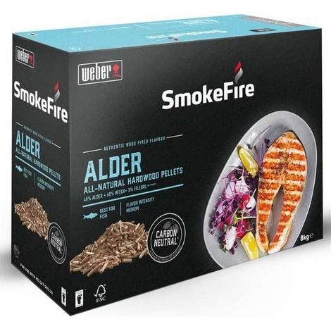 Pellets de madera FSC Weber - Aliso Cod. 18290 (1/2)