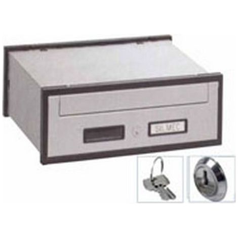 Horiz box All Silver Ant 30-101 Silmec