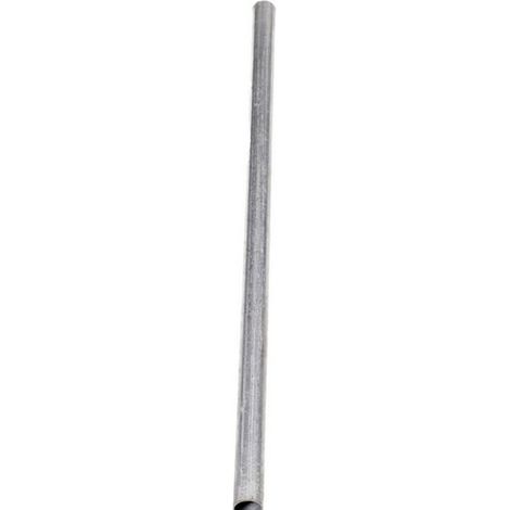 Tube d'échafaudage acier galvanisé Ø 48,3 mm – Longueur 2 m – Épaisseur 2,5/2,7 mm – Poids 6,75 kg pour chantiers exigeants