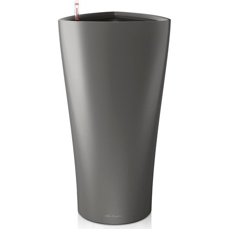 LECHUZA DELTA Premium 40 Komplettset anthrazit metallic