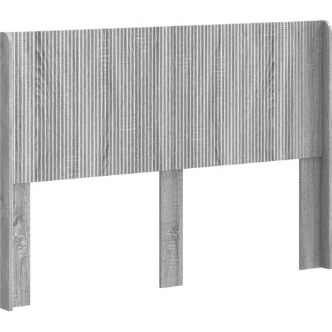 Headboard Grey Sonoma Engineered Wood vidaXL