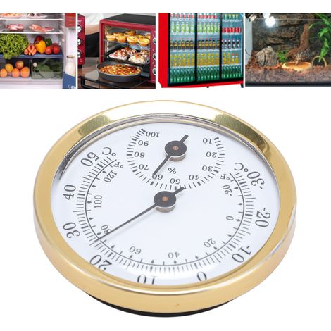 Innenthermometer/Hygrometer aus Aluminium (1/5)