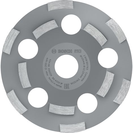 Bosch 2608602553 125mm Diamond Grinding Head for Abrasive (1/5)