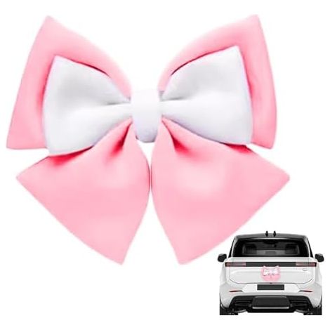 Nœuds décoratifs pour casque de moto, nœud papillon 3D pour voiture et scooter - Décoration élégante pour automobile  Pour femmes et filles, motardes, voiture, moto, scooter électrique, coffre, porte  (1/5)
