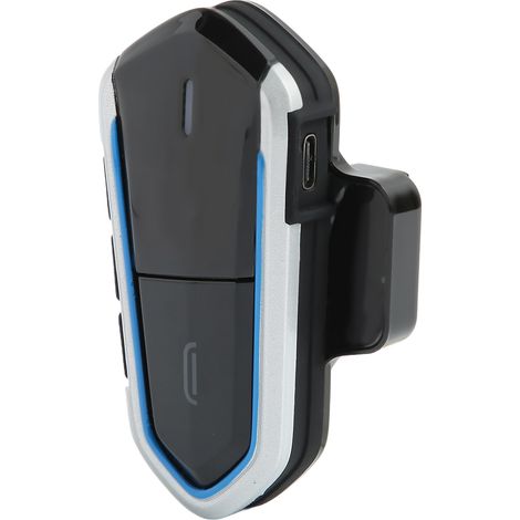 Casque Bluetooth pour moto étanche avec grand bouton, ultra-fin. (1/4)