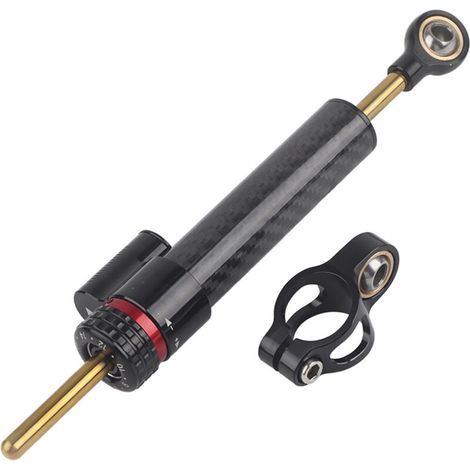 Carbon Fiber Universal Steering Fiber High Leaf Fork Stabilizer for Motorcycles Reduce Riding Fatigue