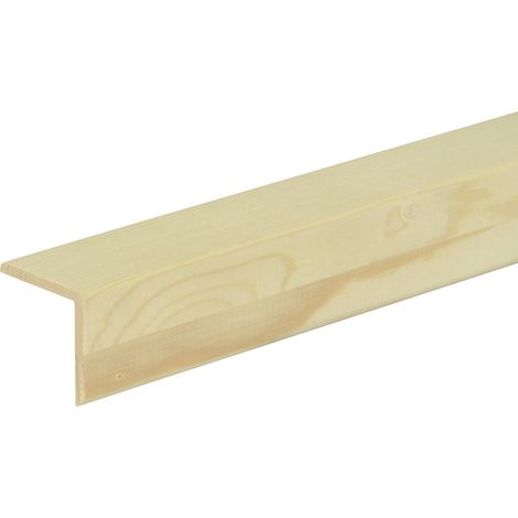 FN Neuhofer Winkelleiste 240 cm 40 x 40 mm Fichte/Kiefer Leisten (1/2)