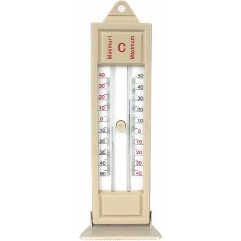 Digitales Gewächshausthermometer mit Maximal- und Minimaltemperaturanzeige für den Innen- und Außenbereich, geeignet für Fabriken und Arbeitsumgebungen, 230 x 85 x 20 mm (1/5)