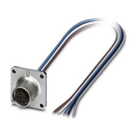 Phoenix Contact 1440986 Sensor-/Aktor-Einbausteckverbinder M12 Buchse, Einbau 0.50 m Polzahl Sensore (1/2)